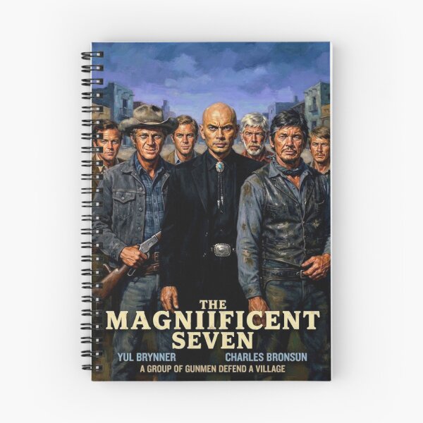 Item preview, The Magnificent Seven Fine Art Tribute designed and sold by Art's Diner.