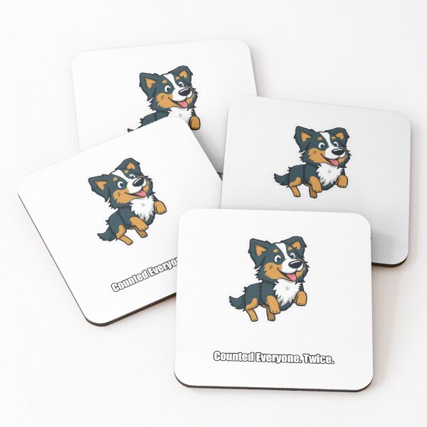 Item preview, Australian Shepherd - Counted Everyone Twice - Funny Aussie Gift designed and sold by pawdrops.