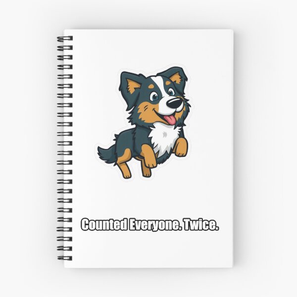 Item preview, Australian Shepherd - Counted Everyone Twice - Funny Aussie Gift designed and sold by pawdrops.