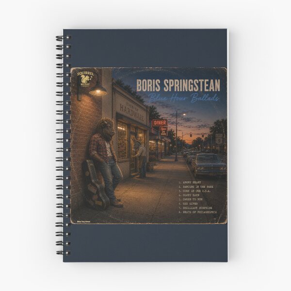 Item preview, Boris Springstean Classic Retro Album Parody designed and sold by MissTerryWoman.