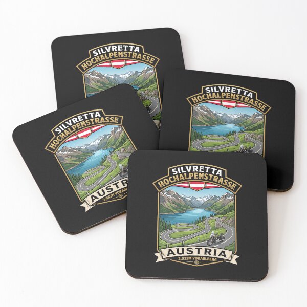 Item preview, Silvretta Hochalpenstraße Austria Road Trip Artwork designed and sold by enzoade.