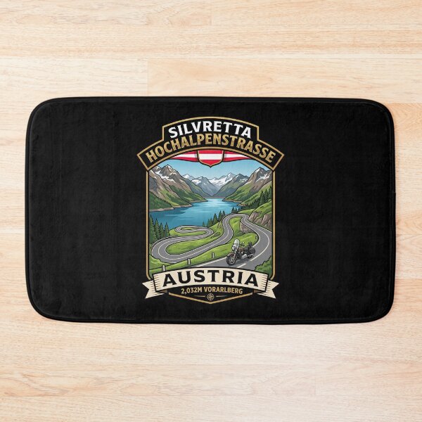 Item preview, Silvretta Hochalpenstraße Austria Road Trip Artwork designed and sold by enzoade.