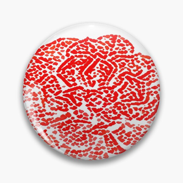 Item preview, Isolated Red Rose Mosaic Halftone Pattern Graphic Cutout designed and sold by BalkanBloomArt.