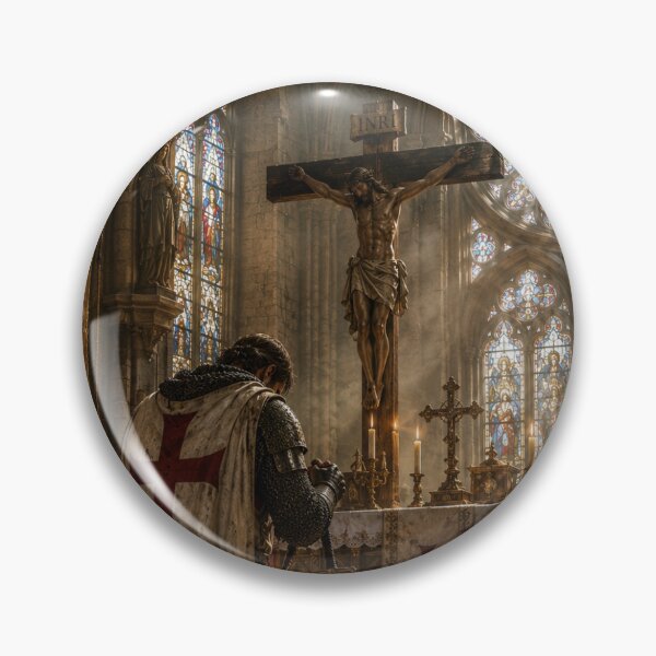 Item preview, Soldier kneeling before Christ designed and sold by unetesierecato.