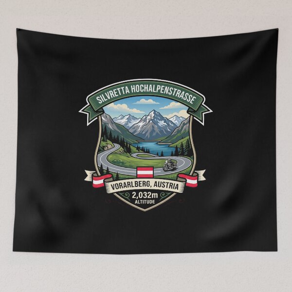 Item preview, Silvretta Hochalpenstraße Scenic Highway Adventure Design designed and sold by enzoade.