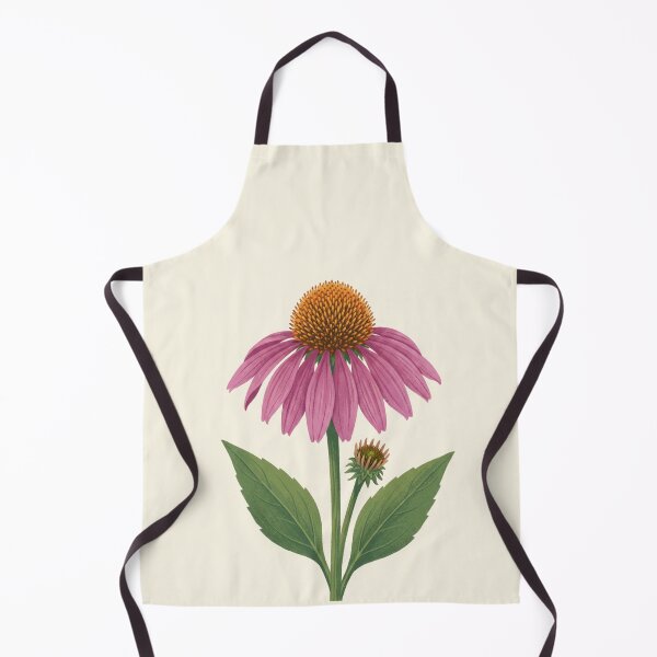 Item preview, Vintage Purple Coneflower Echinacea Botanical Illustration designed and sold by Pasteltone.