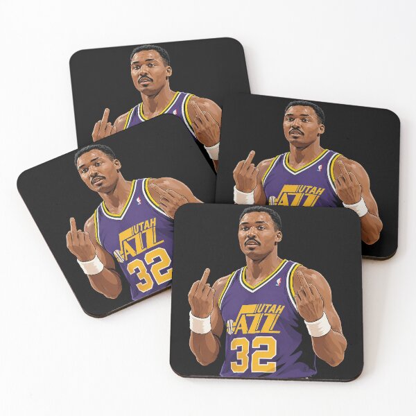 Item preview, Karl Malone Flipping the Bird designed and sold by unfamouzzz.
