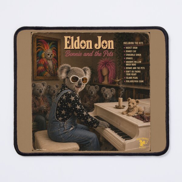 Item preview, Eldon Jon Classic Retro Album Parody designed and sold by MissTerryWoman.