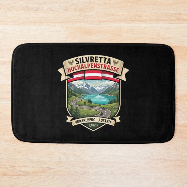 Item preview, Silvretta Hochalpenstraße Austrian Mountain Explorer Graphic designed and sold by enzoade.