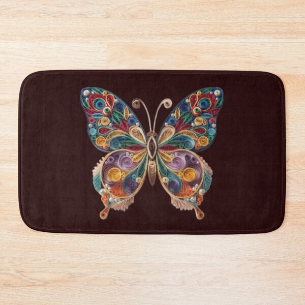 Item preview, Vibrant Quilled Paper Butterfly Art designed and sold by  Color & Form.