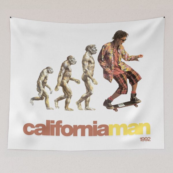 Artikelvorschau, California Man Encino 1992 Original Custom Vintage Movie Poster Art entworfen und verkauft von Cool Robot Bro..