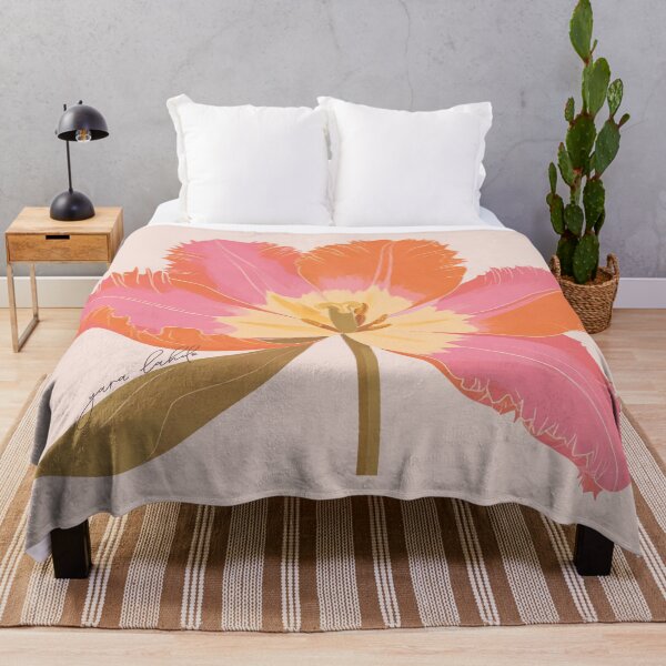 Aperçu de l'œuvre Tulipe rose orangé éclatant créée et vendue par yara.lahdo.