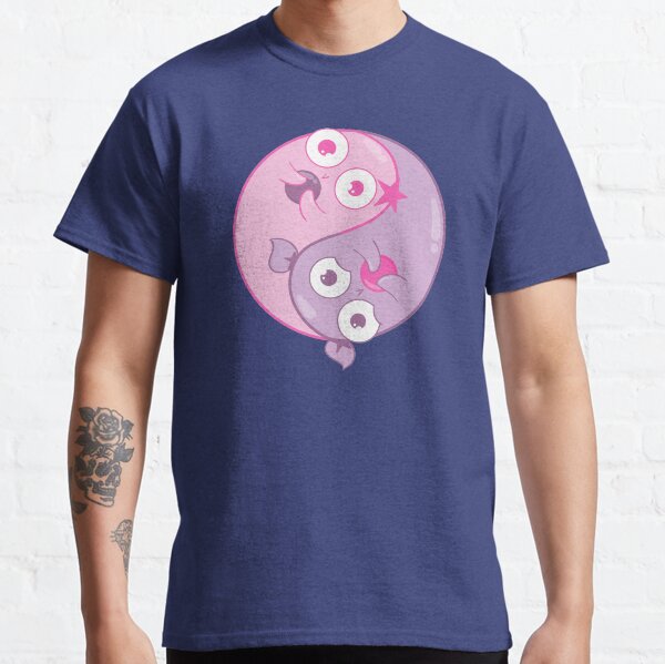 Yin Yang Amoebas Classic T-Shirt