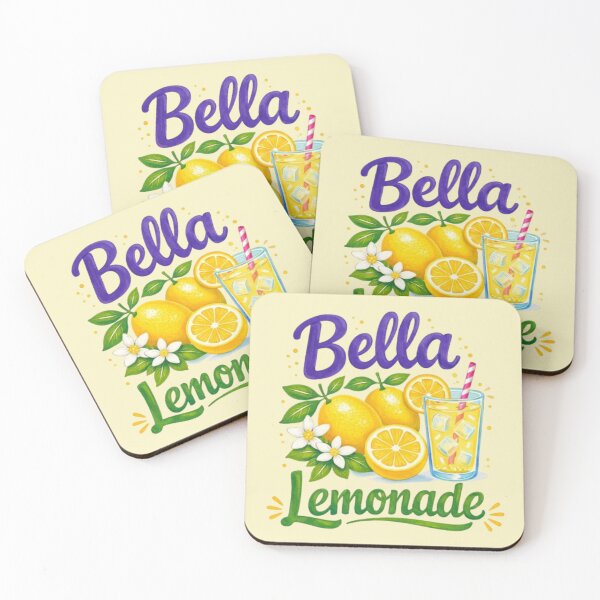 Item preview, Bella Lemonade – Refreshing Summer Art designed and sold by Dogandesighn.