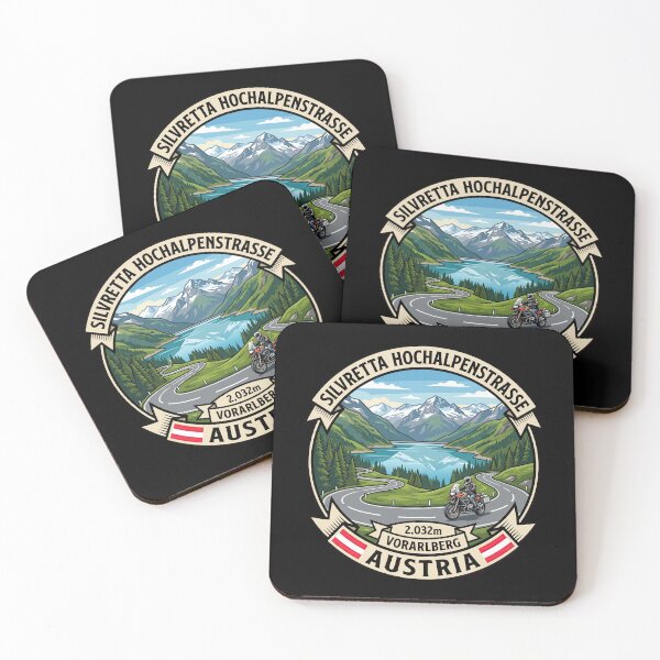 Item preview, Silvretta Hochalpenstraße Austria Motorcycle Touring Design designed and sold by enzoade.
