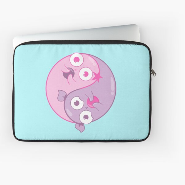 Yin Yang Amoebas Laptop Sleeve
