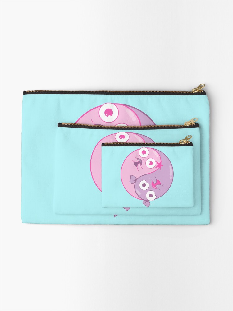 Thumbnail 2 of 4, Zipper Pouch, Yin Yang Amoebas designed and sold by amoebasisters.