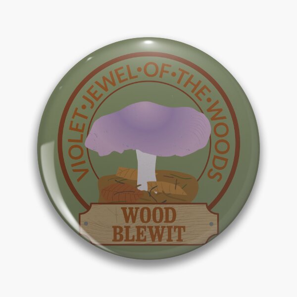 Item preview, Mushroom, wood blewit designed and sold by RedPoppyStudio.