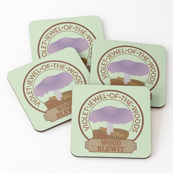 Item preview, Mushroom, wood blewit designed and sold by RedPoppyStudio.