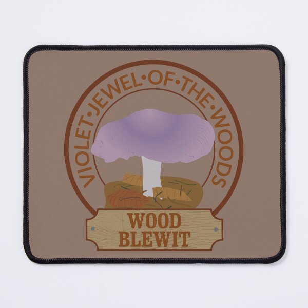 Item preview, Mushroom, wood blewit designed and sold by RedPoppyStudio.