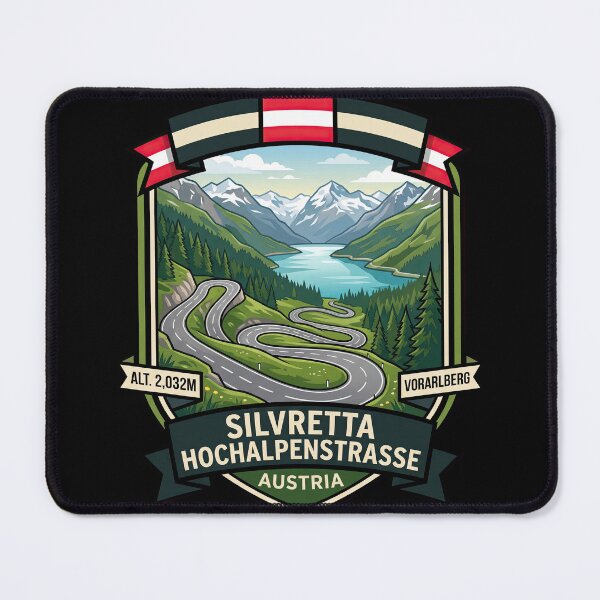 Item preview, Silvretta Hochalpenstraße Austrian Alps Adventure Design designed and sold by enzoade.