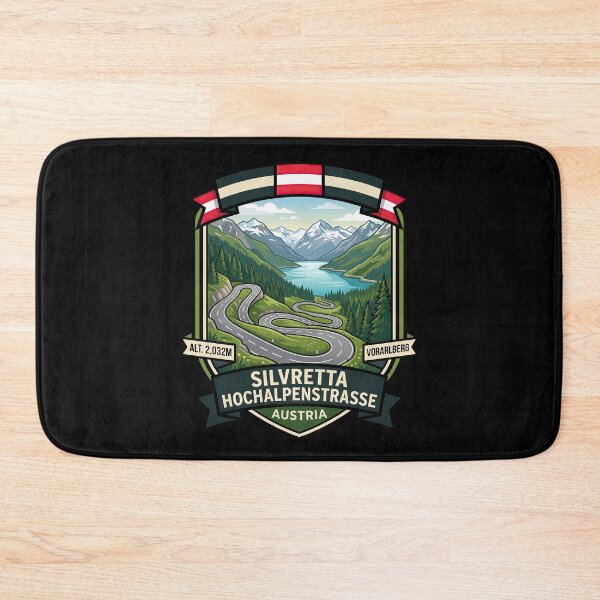 Item preview, Silvretta Hochalpenstraße Austrian Alps Adventure Design designed and sold by enzoade.