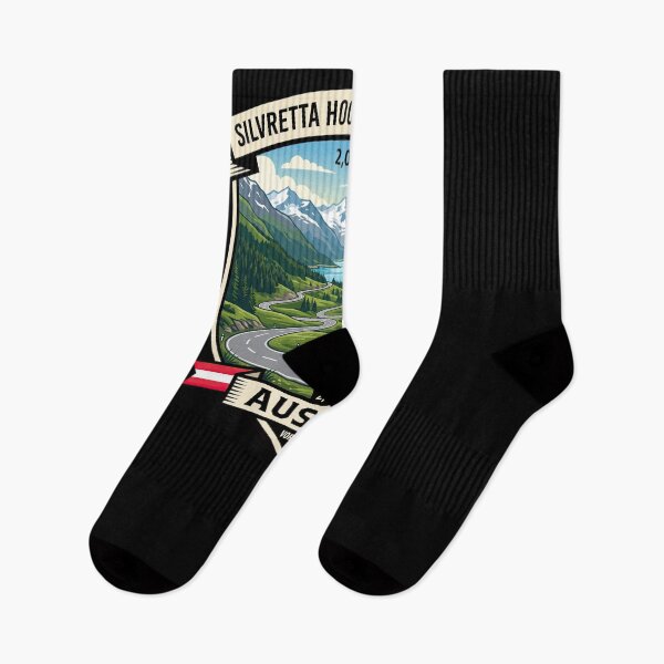 Item preview, Silvretta Hochalpenstraße Austria Scenic Alpine Road Graphic designed and sold by enzoade.