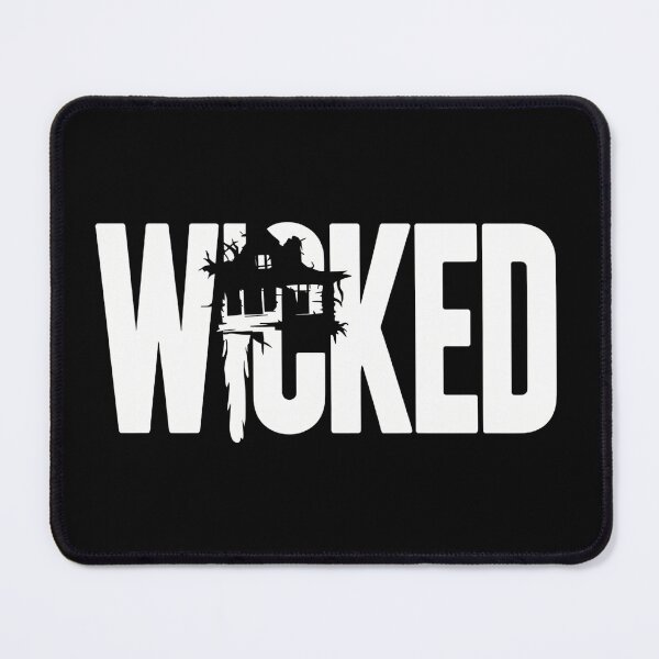 Item preview, Wicked Haunted House Halloween Horror Typography Shirt designed and sold by Raw Tigers.
