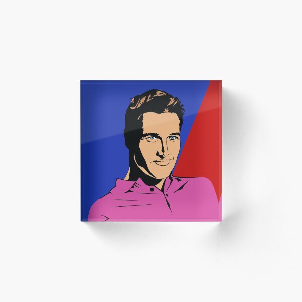 Paul Newman Acrylic Block