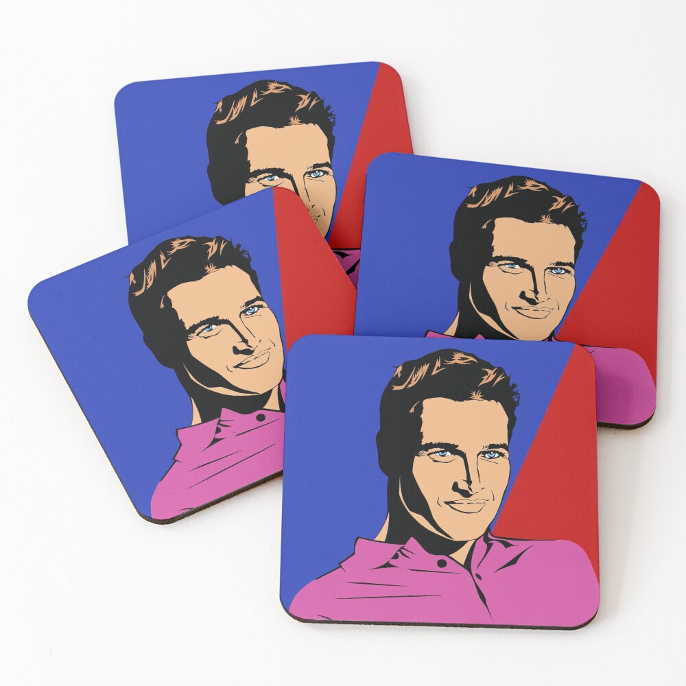 Paul Newman Coasters (Set of 4)