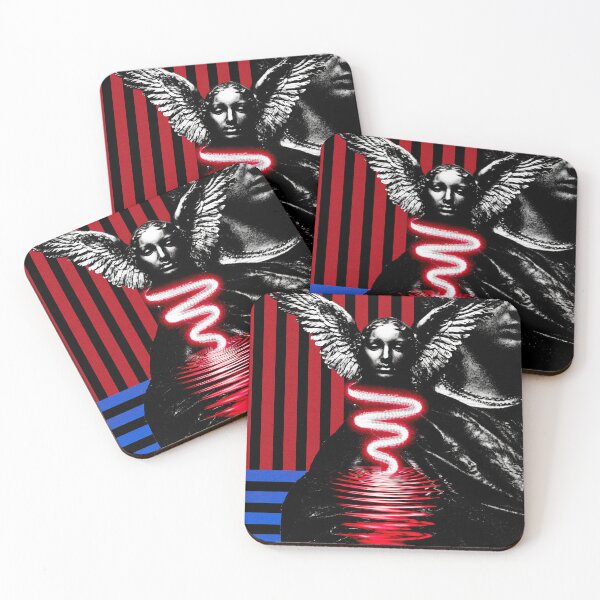 Item preview, Dark Gothic Angel Over Crimson Water designed and sold by bubblegoth.
