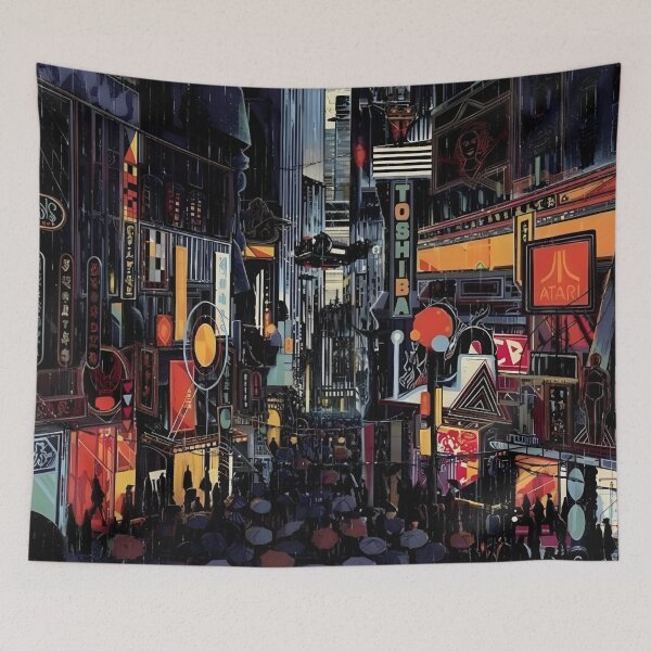 Item preview, Blade Runner Custom Vintage Movie Poster Art designed and sold by Cool Robot Bro..