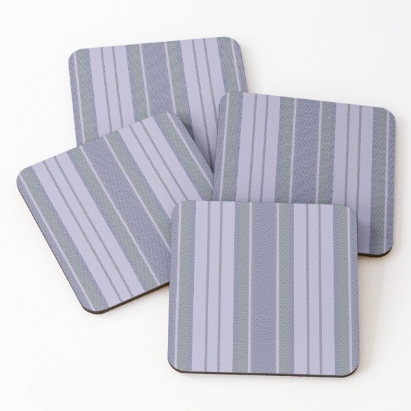 Item preview, Gray Indigo Chevron Stripes designed and sold by KSimpson838.