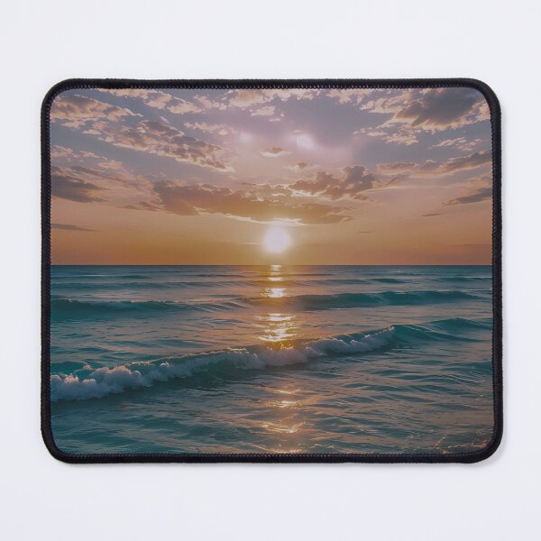 Item preview, Golden Hour Ocean Sunset Beach Vibe designed and sold by Moodprint5.