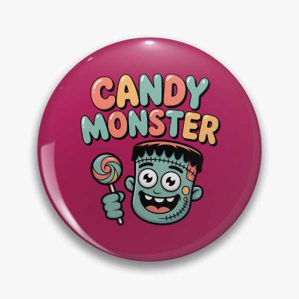 Item preview, Candy Monster Cute Frankenstein Halloween T-Shirt designed and sold by Raw Tigers.