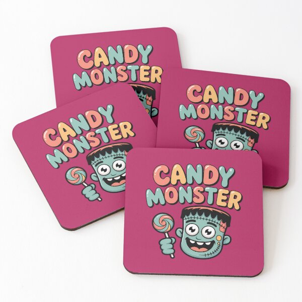 Item preview, Candy Monster Cute Frankenstein Halloween T-Shirt designed and sold by Raw Tigers.