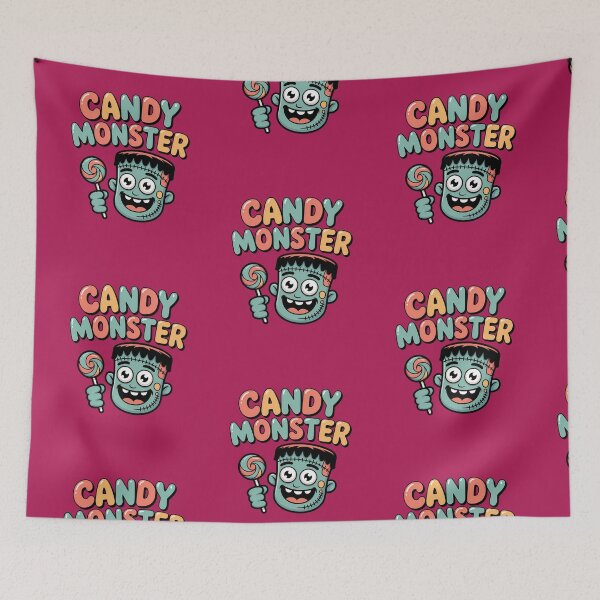Item preview, Candy Monster Cute Frankenstein Halloween T-Shirt designed and sold by Raw Tigers.
