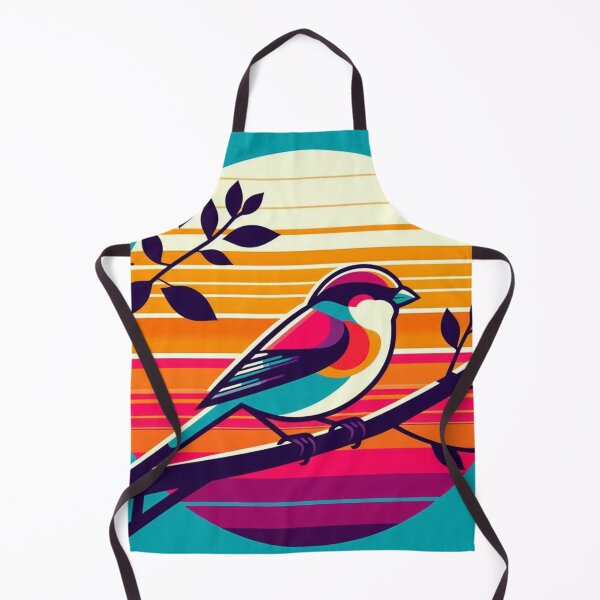 Item preview, Whimsical Sparrow – Playful Bird Art designed and sold by Dogandesighn.