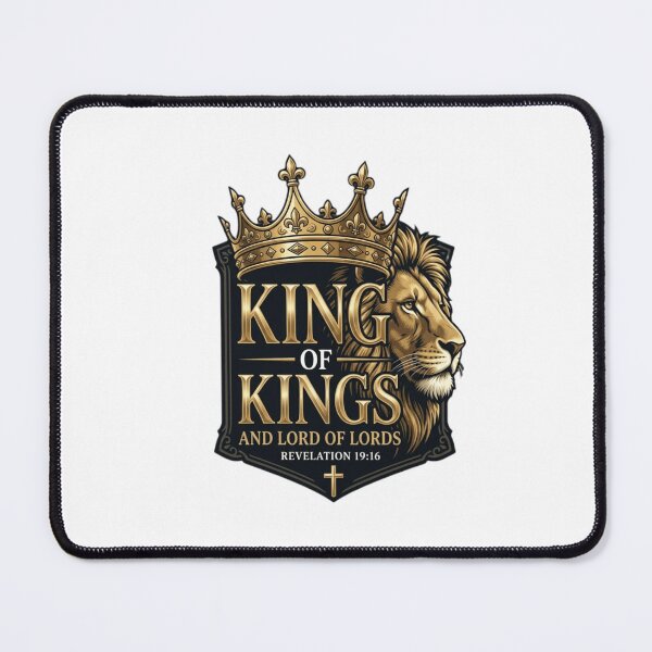 Item preview, King of Kings and Lord of Lords Christian Lion Design | Revelation 19:16 | KALDESIGNS 777 designed and sold by KALDESIGNS777.