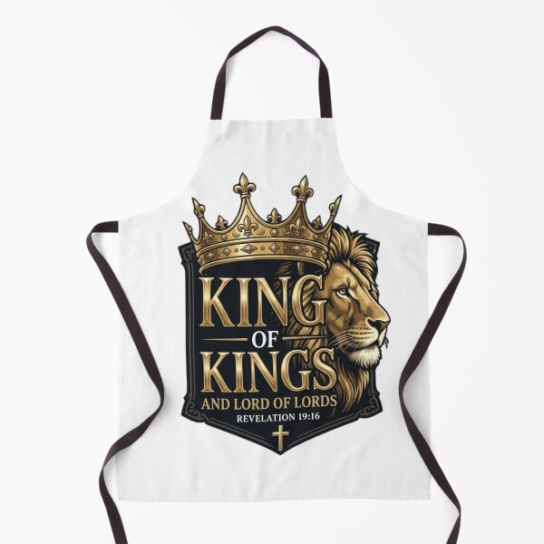 Item preview, King of Kings and Lord of Lords Christian Lion Design | Revelation 19:16 | KALDESIGNS 777 designed and sold by KALDESIGNS777.