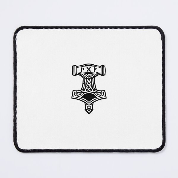 Item preview, Geometric Mjolnir Symbol designed and sold by AesirWear.