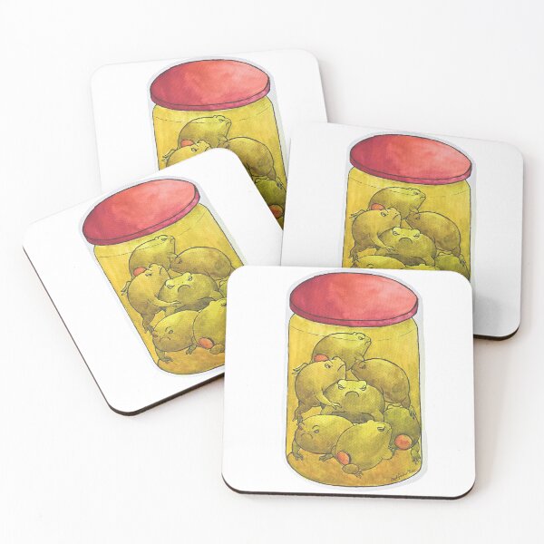 Item preview, Pickle Olive Frogs  designed and sold by JurassicParkans.
