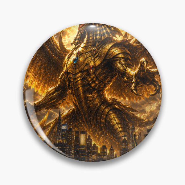 Item preview, Winged Dragon of Ra over NYC designed and sold by NYCYDC Art.