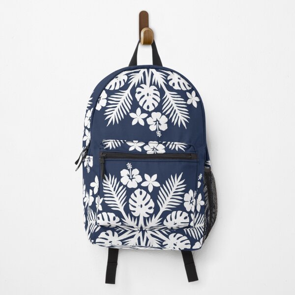 Item preview, Tropical Polynesian Snowflake – Navy Hawaiian Christmas Tifaifai designed and sold by Tahitifaifai.