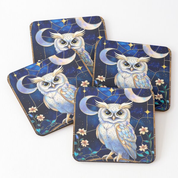 Item preview,  Mystic Owl – Moonlight and Celestial Wisdom designed and sold by BriSher.