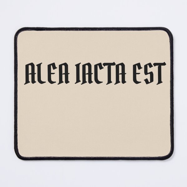 Item preview, Alea Iacta Est | The Die Is Cast | Legendary Latin Quote designed and sold by semenol.
