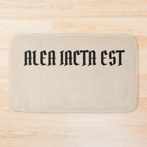 Item preview, Alea Iacta Est | The Die Is Cast | Legendary Latin Quote designed and sold by semenol.