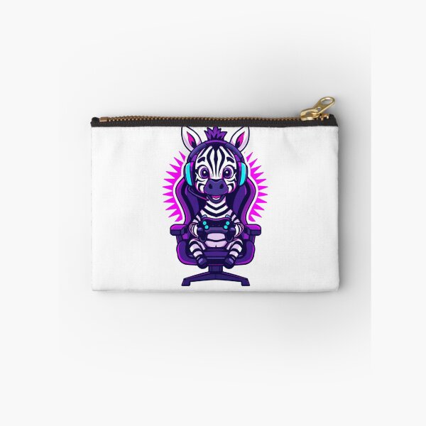 Item preview, Cute Gamer Zebra Mascot designed and sold by HappyDoodle11.