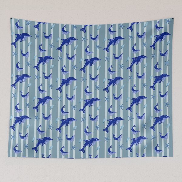 Item preview, Blue fish designed and sold by calipso82.