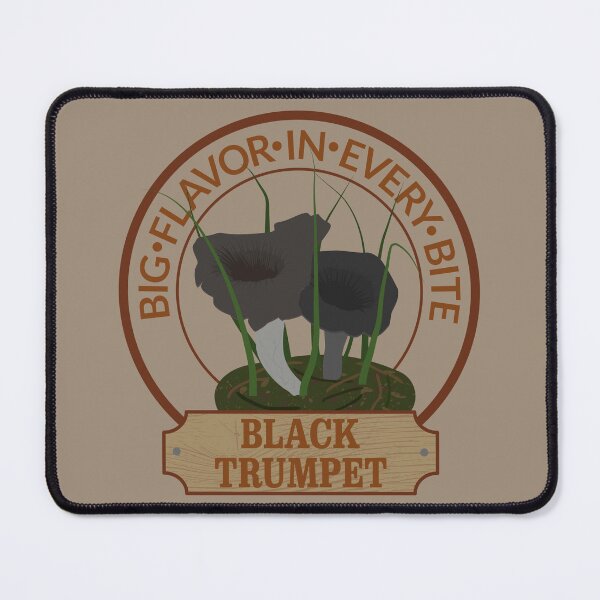 Item preview, Mushroom, black trumpet designed and sold by RedPoppyStudio.